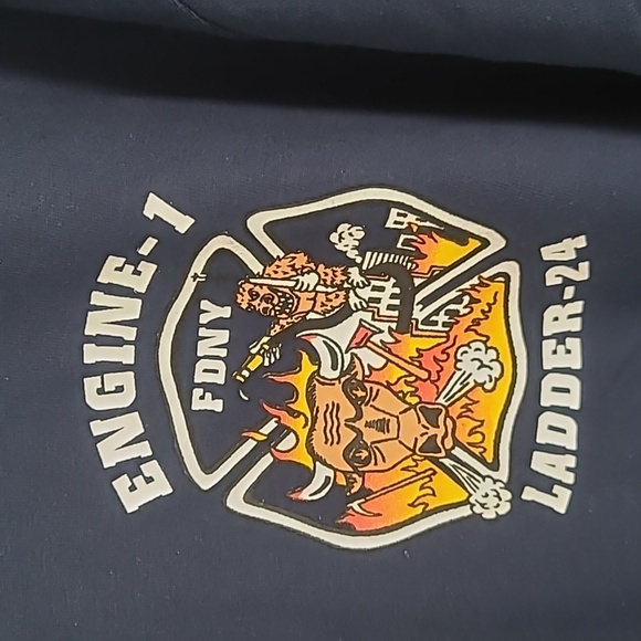 FDNY Engine 1 Ladder 24 Sept 11th, 911 Tee - Picture 3 of 6